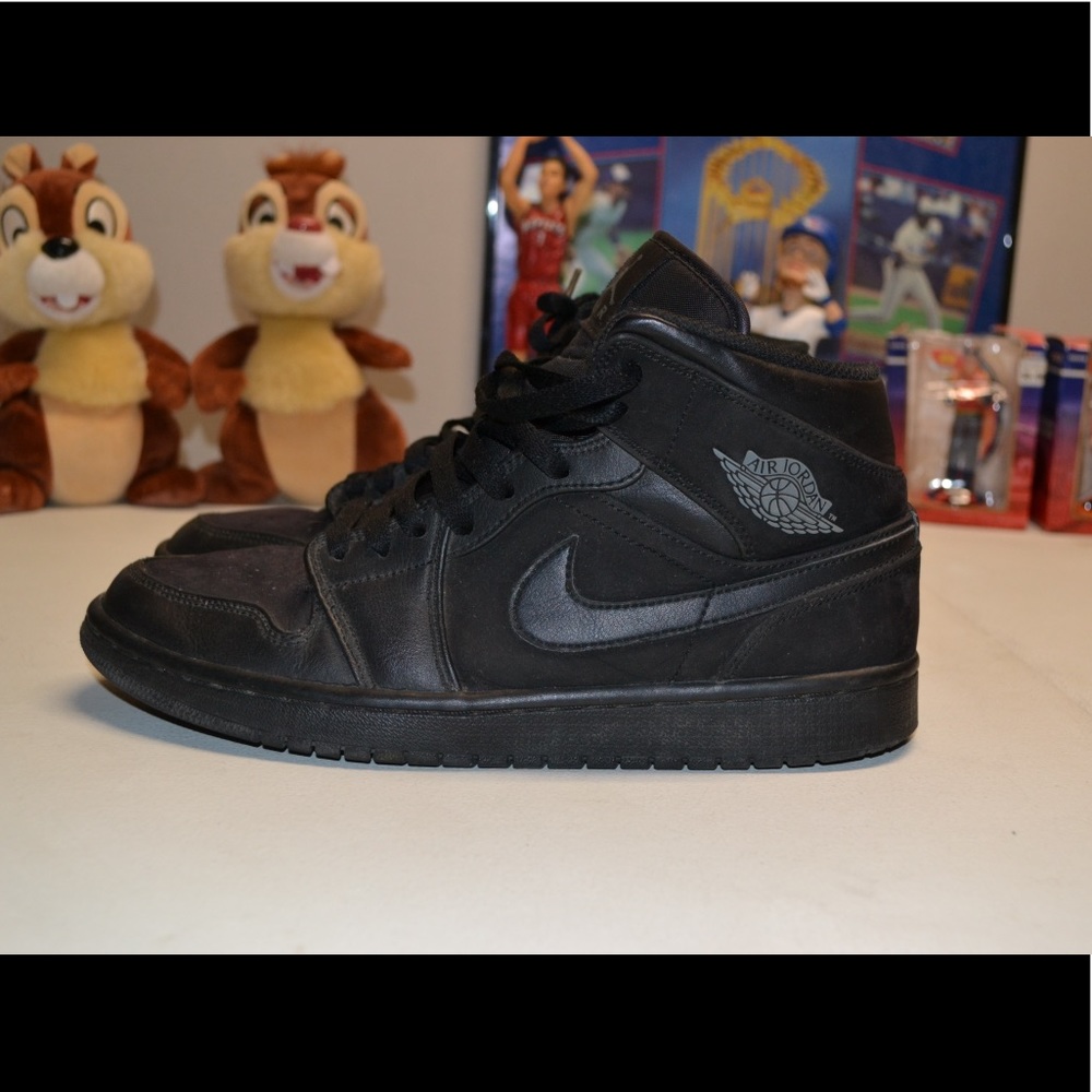 ❗️Air Jordan 1 Mid Black